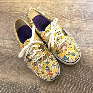 VANS Liberty of London Alice In Wonderland Authentic Womens Size 6 Sneakers